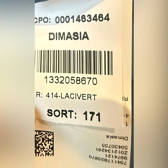 New With Tags Hugo Boss Women's Elegant Dimasia A-line Dress in Blue, Size 8 - Picture 12 of 13